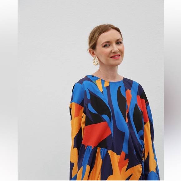 Mimoto Fire dress, one size S-L - Picture 5 of 10